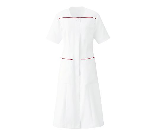 KAZEN ワンピース半袖 ベルベットレッド 15号 YW114-5 15 1枚