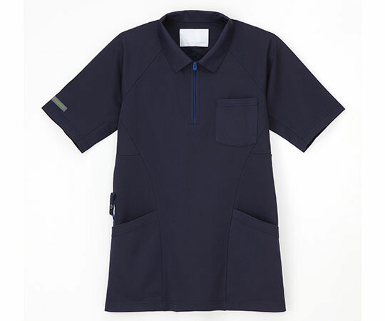 ナガイレーベン ニットシャツ　ネイビー　M RK-5292 1枚