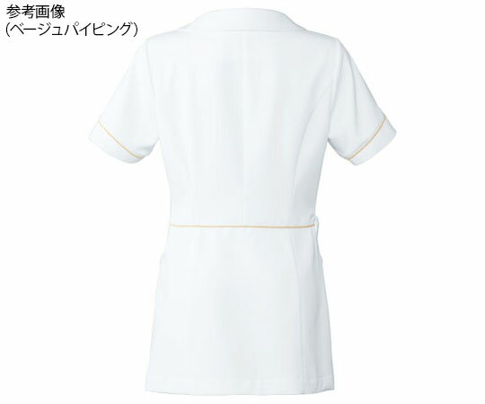 オンワード ジャケット　レディス　ホワイト×ベージュパイピング　S BR-1081 1枚