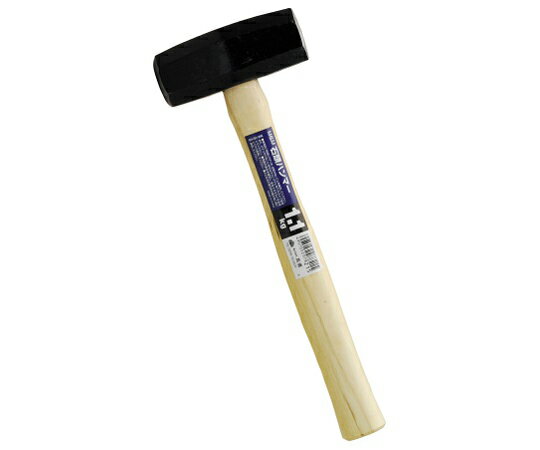 高儀 M＆M　木柄石頭ハンマー　（黒）　1.1kg 1032201 1個