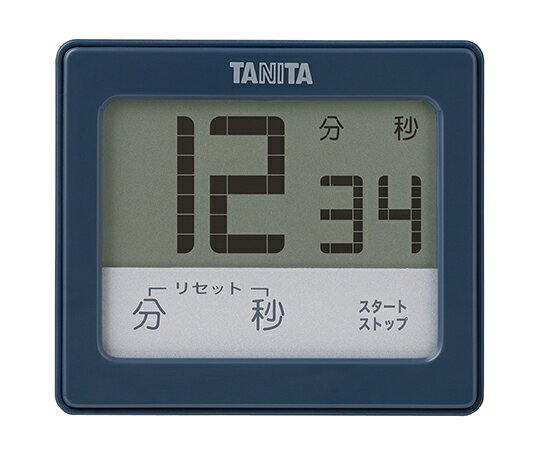 タニタ 防水タッチパネルタイマー ブルー 1個