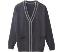 WHISEL(自重堂) カーディガン グレー 3L WH90319 1枚(4)