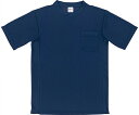 WHISEL（自重堂） 半袖Tシャツ　ネービー　EL 47684 1枚●吸汗速乾に優れ、爽快感をずーっと持続。●色：ネービー●サイズ：EL