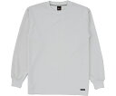 WHISEL(自重堂) 長袖Tシャツ シルバー LL 85224 1枚