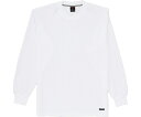 WHISEL(自重堂) 長袖Tシャツ ホワイト 5L 85224 1枚