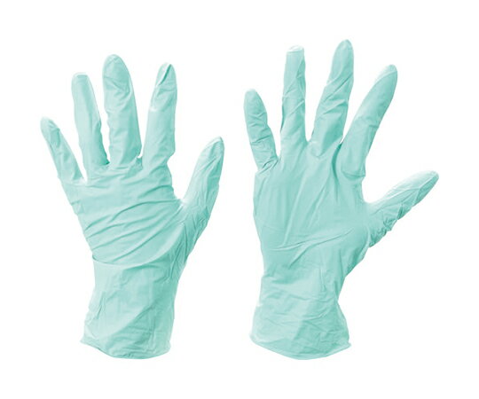 Semperit 使い捨てニトリル手袋 Green XL 0.07mm 粉無 緑 3000008216 1箱(180枚入)
