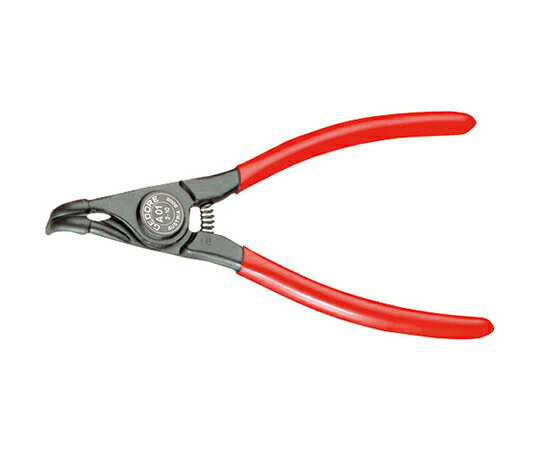 ゲドレー スナップリングプライヤー　軸用曲型　8000A　40-100mm 6702510 1丁