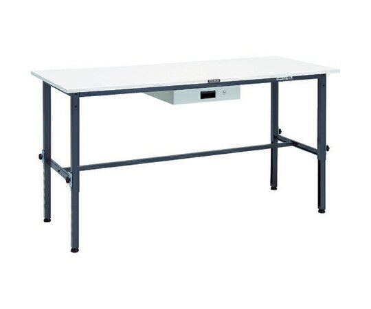 トラスコ中山 AEM型高さ調整作業台　1800X750　薄型1段引出付　DG色 AEM-1800UDK1 DG 1台