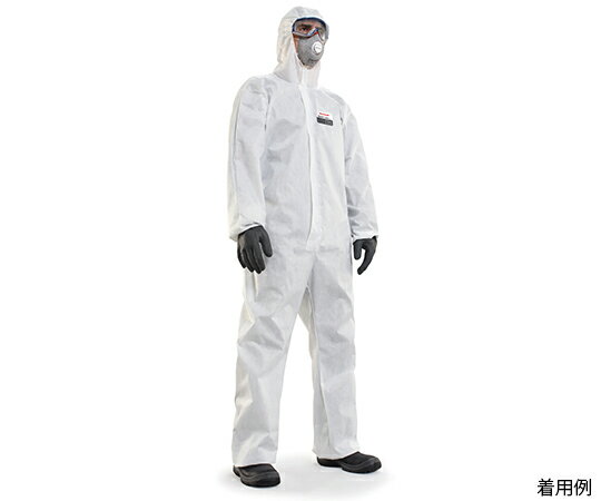 ハネウェル 防護服　ミューテックス・ライト・プラス（耐油耐水タイプ）　ホワイト　XL 4500501 1箱(25着入)