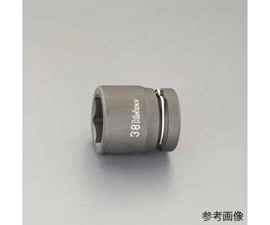 エスコ インパクトソケット　1"DR×24mm EA164FB-24 1個●差込角：1"●対辺（mm）：24●外径（mm）：41.5●全長（mm）：57