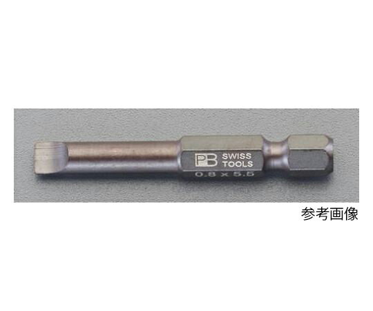 エスコ [-]ドライバービット　0.6×4.0/50mm EA611PA-102 1本