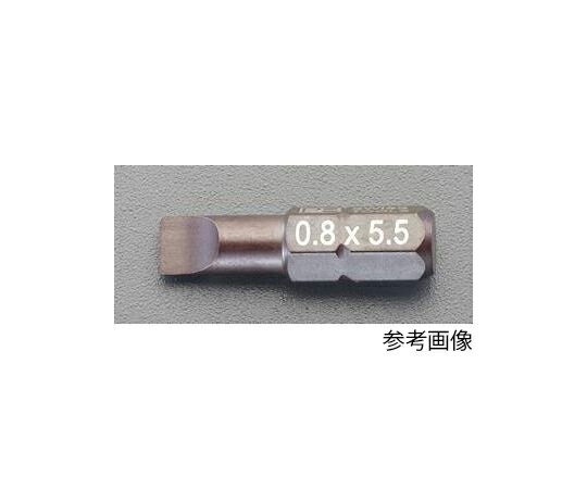 エスコ [-]ドライバービット　1.2×8.0/25mm EA611PA-15 1本