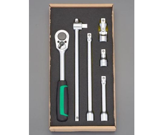 エスコ ソケットレンチセット　1/2"DR EA612TA-48 1セット