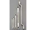エスコ 両口メガネレンチ 5本組/5.5-24mm EA616BS-102 1セット