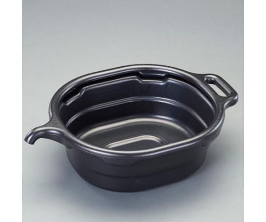 エスコ オイルドレインパン　17L EA992DB-2A 1個●ポリエチレン製で溶剤や化学製品にも耐えます。●狭いスペースにもフィットします。●サイズ（W×D×H）mm：450×399×159●材質：ポリエチレン●容量：17L●排出口内径：28mm●ポリエチレン製で溶剤や化学製品にも耐えます