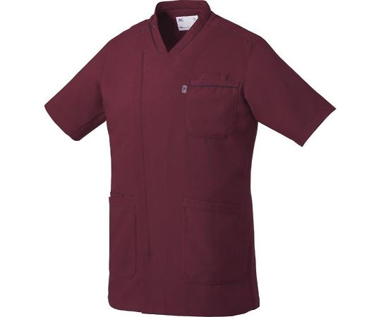 ミズノ スクラブ【男性用】 ワイン S MZ0218-C29 1枚