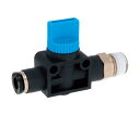 ピスコ ハンドバルブ ストレートA2方弁チューブ6出力R3/8 HV6-02-2 1個(4)