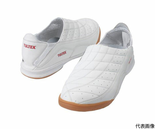 アイトス セーフティシューズTULTEX　踵踏み　ホワイト　SS AZ-51604-001-SS 1足