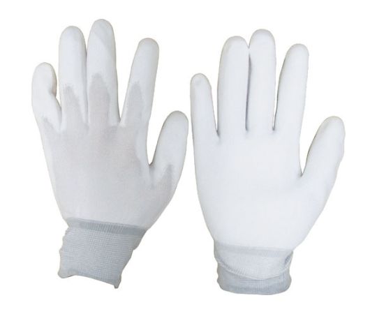 宇都宮製作 ウレタンコート手袋指先タイプ　Lサイズ　（10双入） UC1820U-WPL 1袋(10双入) 1