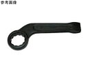 アズワン 打撃めがねレンチ(ベント) 150mm EA613GM-150 1個
