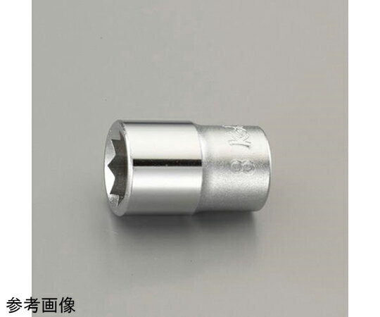 アズワン ソケット（二重4角）　1/4"DR×7mm EA618AL-7 1個