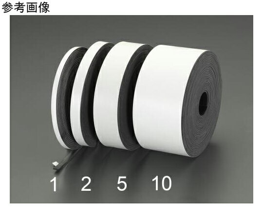 アズワン [粘着付]ゴム板（天然ゴム）　100×3mm×10m EA997XH-10 1巻