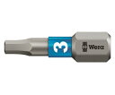 Wera 840/1 BTZ Hex-Plus ヘックスプラスビット 3.0 x 25 mm 056683 1本