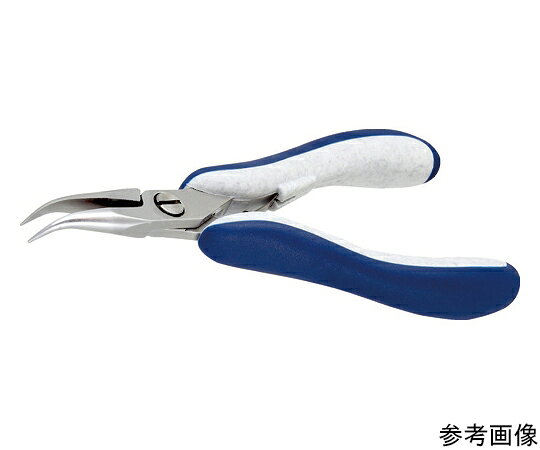 IDEAL-TEK ESD精密プライヤー　曲爪　140mm ES6023B-CR-BG-IT 1丁