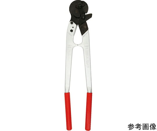 FELCO ケーブルカッター　C112　730MM FELCO-C112 1丁●刃部はリン酸塩被膜処理が施されており、耐腐食性に優れています。●独自の三角切断システムと調整機構でケーブルを潰すことなく、スムーズできれいな切断が可能です。●軽量かつ人間工学に基づいたハンドルで快適に作業できます。●各種ケーブルの切断に。●切断能力（mm）：12●全長（mm）：730●材質／仕上：ハンドル部：鍛造アルミニウム、刃部：高炭素鍛造鋼●原産国：スイス●コード番号：206-3231