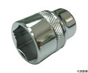 トラスコ中山 SPソケット 6角タイプ 差込角9.5 対辺7MM TSSP3-07S 1個(4)