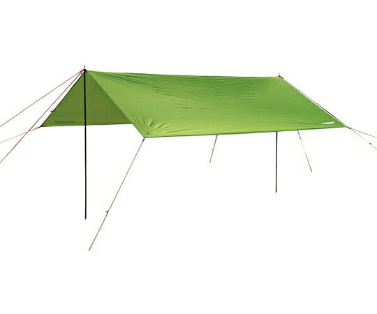 CAPTAIN　STAG トレッカー　レクタ320x290UV（グリーン） UA1085 1台●多彩なセッティングが可能。●2〜3人用のコンパクトなタープ●サイズ：320×290×H180cm●重量：2kg●収納サイズ：43×13×13cm●材質：タープ：ポリエステルリップストップ210T（PU2,000mm）シルバーコーティング加工、ポール：スチール（紛体塗装）φ16mm×180cm