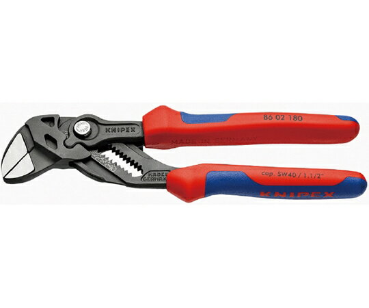 KNIPEX プライヤーレンチ　コンフォート　180mm 8602-180SB 1個