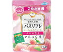 ライオンケミカル バスリフレ薬用入浴剤つめかえ用桃の香り540g 227767 1個