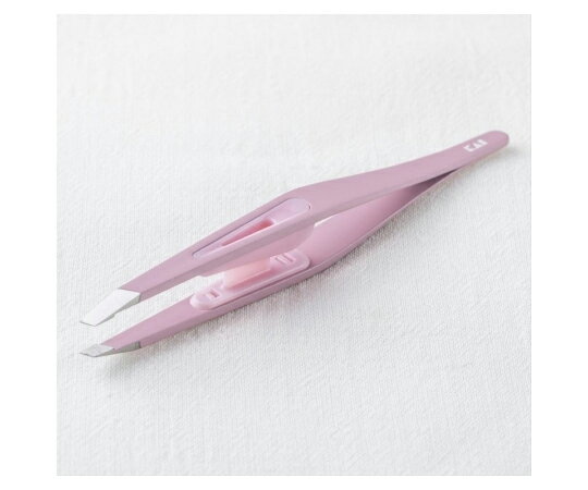 貝印 ズレずにつかむ毛抜ピンク #000KQ3214 1個