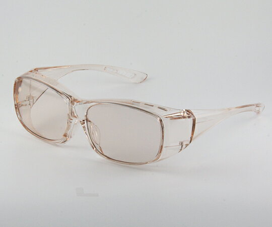 日本光材 薄色レンズのアイケアオーバーグラス ブラウン JY-15BCDF BR 1個