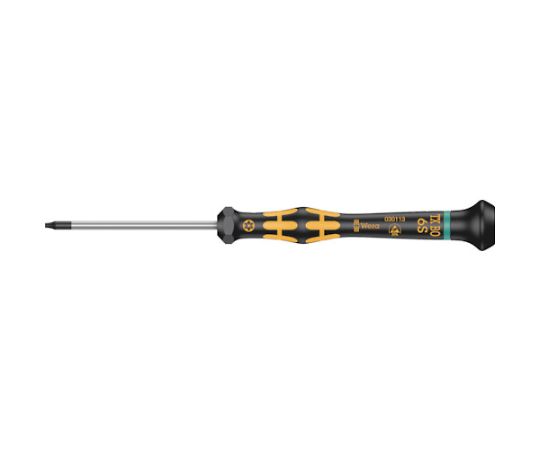 Wera クラフトフォーム精密ドライバー 1567 ESD静電対策 刃先T6 軸長60mm 030113 1本