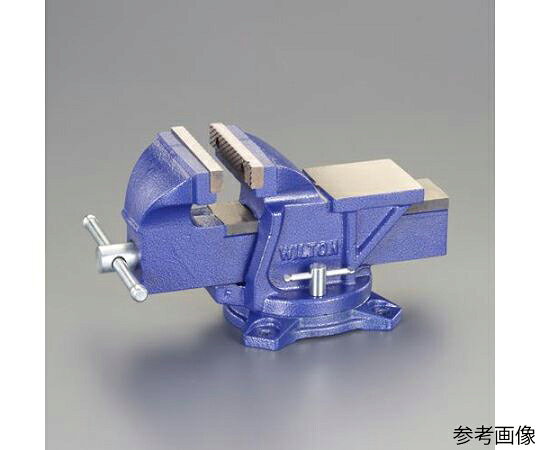 アズワン ベンチバイス（回転台付） 102mm EA525WN-100 1個●口幅（mm）：102●最大開口（mm）：102●口深さ：57mm●重量（kg）：7.3●材質：鋳鉄製