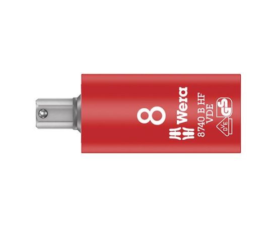 アズワン [HEX]絶縁ビットソケット 3/8"DR/8mm EA560WR-108 1個