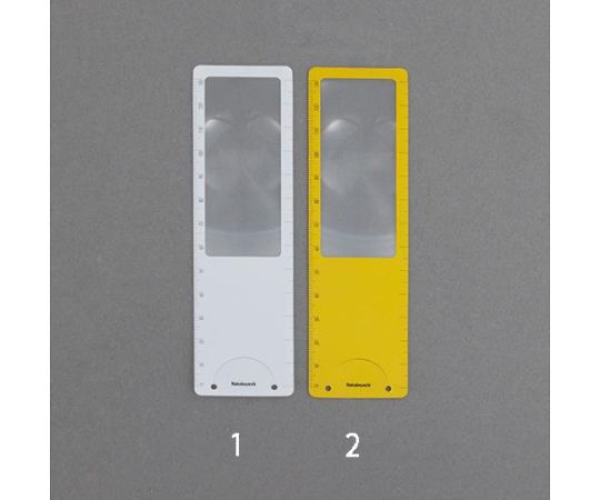 アズワン ルーペしおり定規（ゴールド） 48×163mm EA762GG-2 1個