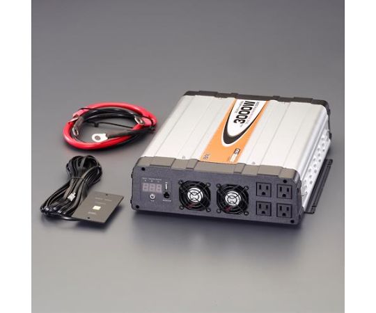 アズワン 正弦波インバーター DC12V→AC100V/3000W EA812JD-11A 1台