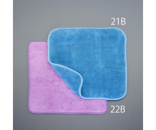 アズワン 洗車タオル 400×400mm EA929DB-22B 1枚