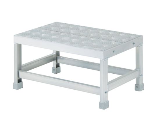 長谷川工業 ライトステップ DBS型 縞板タイプ 1段 0.5m（17827） DBS1-665 1台