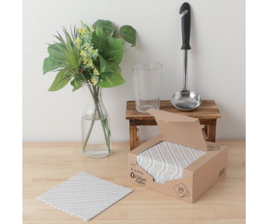 東京メディカル お料理ふきんDK 30×30cm グレー（30枚入） DK3030 1箱(30枚入)