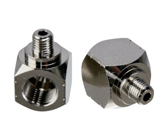 トラスコ中山 L型グリスニップル用変換継手 M6×0.75 2個入 TGN-NPL2 1パック(2個入)