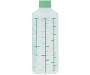 金鵄製作所 K投薬瓶 300mL ノーマルキャップ(ライトグリーン:竹) 緑色目盛 50本入 20240-030 1箱(50本入)