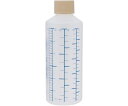 金鵄製作所 K投薬瓶 300mL セーフティキャップ 青色目盛 50本入 24240-085 1箱(50本入)