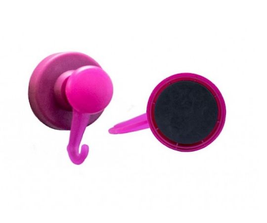 アズワン マグネットフック（スイベル式/紫） φ53×44mm EA781ET-106 1個