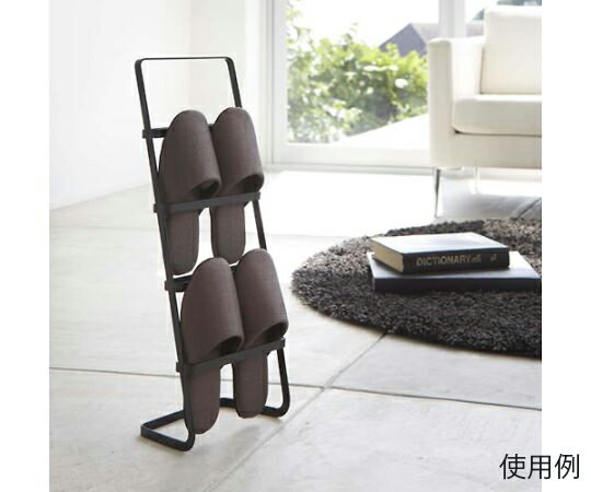 アズワン スリッパラック（スチール製） 220×150×610mm EA954LB-31B 1個