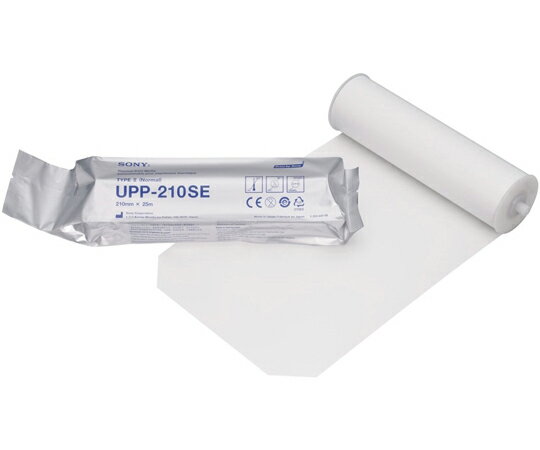 SONY ハイブリッドグラフィックプリンター用白黒プリント用紙 1巻×10箱入 UPP-210SE 1ケース(1巻×10箱入)