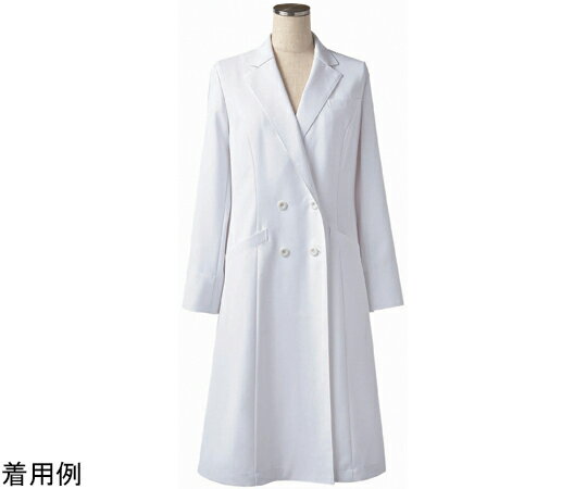 住商モンブラン ドクターコートレディス長袖W ホワイト 3L LW101-11 3L 1枚